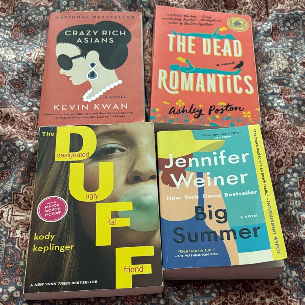 Set of Four Bestselling Novels